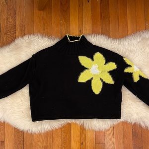 Lou & Grey cropped turtleneck sweater